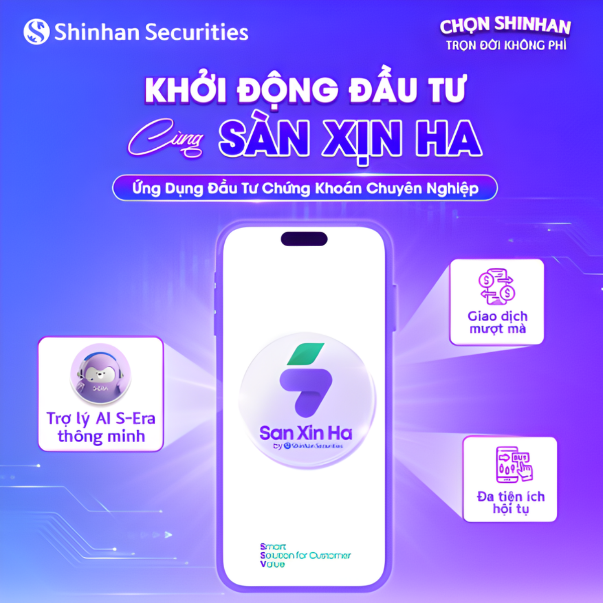 Nền tảng giao dịch “San Xin Ha”